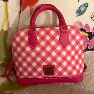 Dooney and Bourke mini zip satchel
